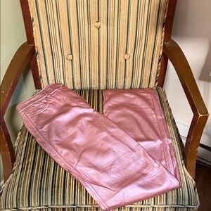 ‼️SOLD‼️Size 4 House of Harlow 1960 Metallic Pink Trousers